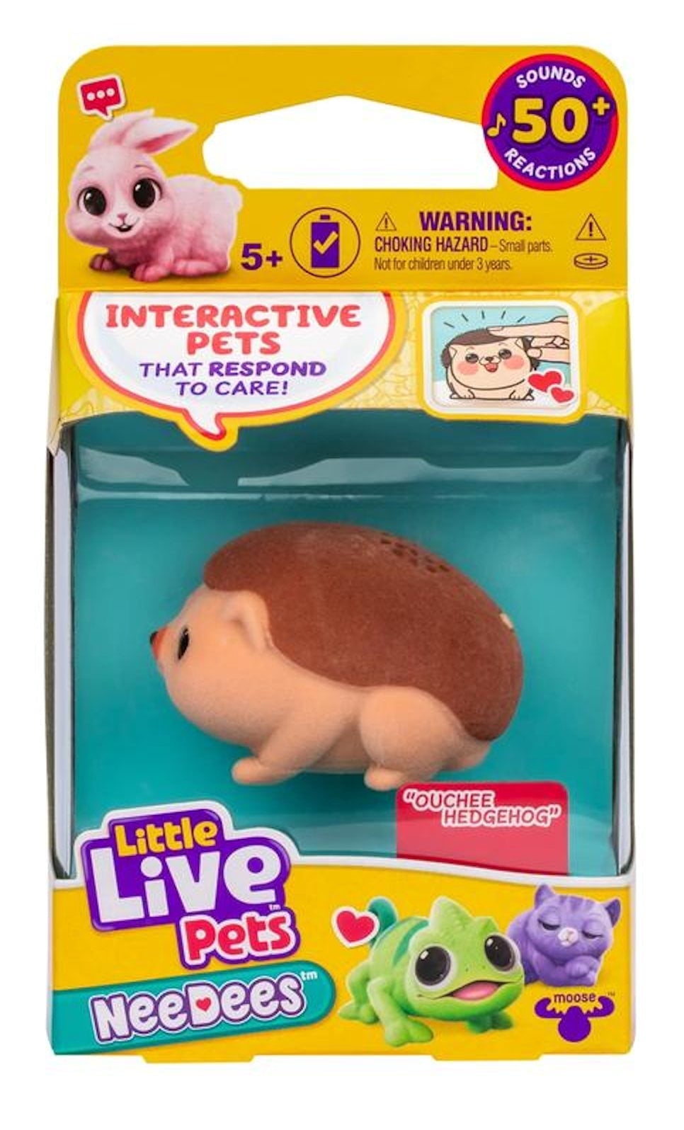 Little Live Pets NeeDees Ouchee Hedgehog