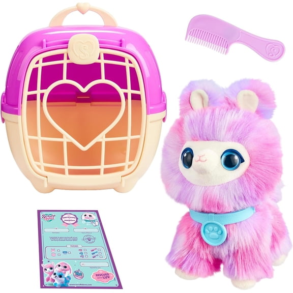 Little Live Pets Pet Scruffs Tie-Dye Plush Surprise Rescue Pet (RANDOM Pet, Wash to Reveal, From Scruffy to Fluffy!)