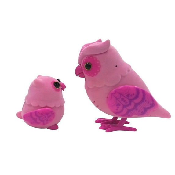 Little Live Pets S2 Tweet Talking Owl and Baby, Heartwing Family