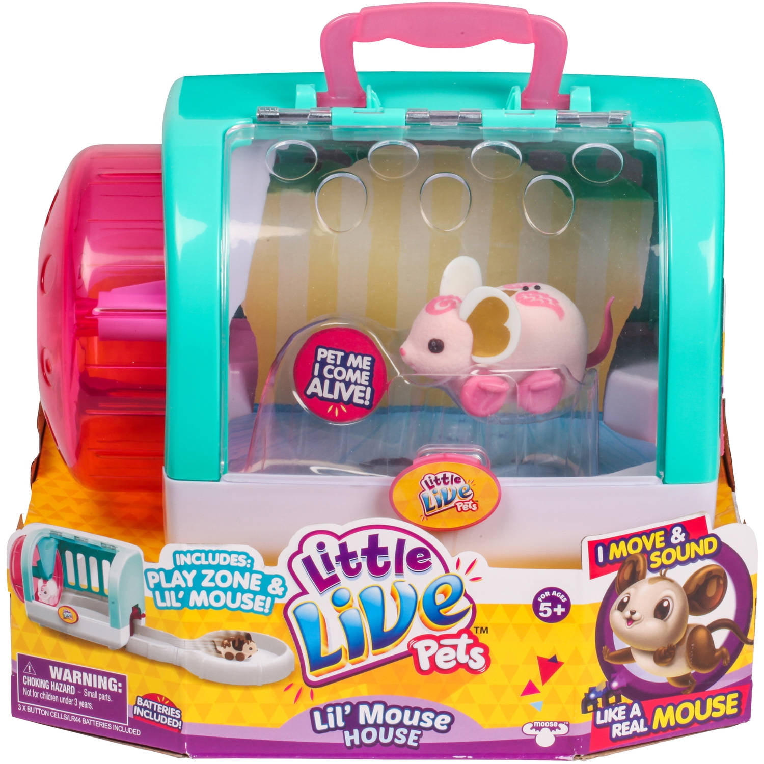 Little Live Pets S3 Lil'mouse House Pack, Angel Dancer 