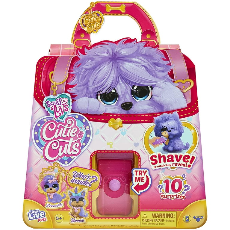Little Live Pets Scruff a Luvs Cutie Cuts Shave Reveal and
