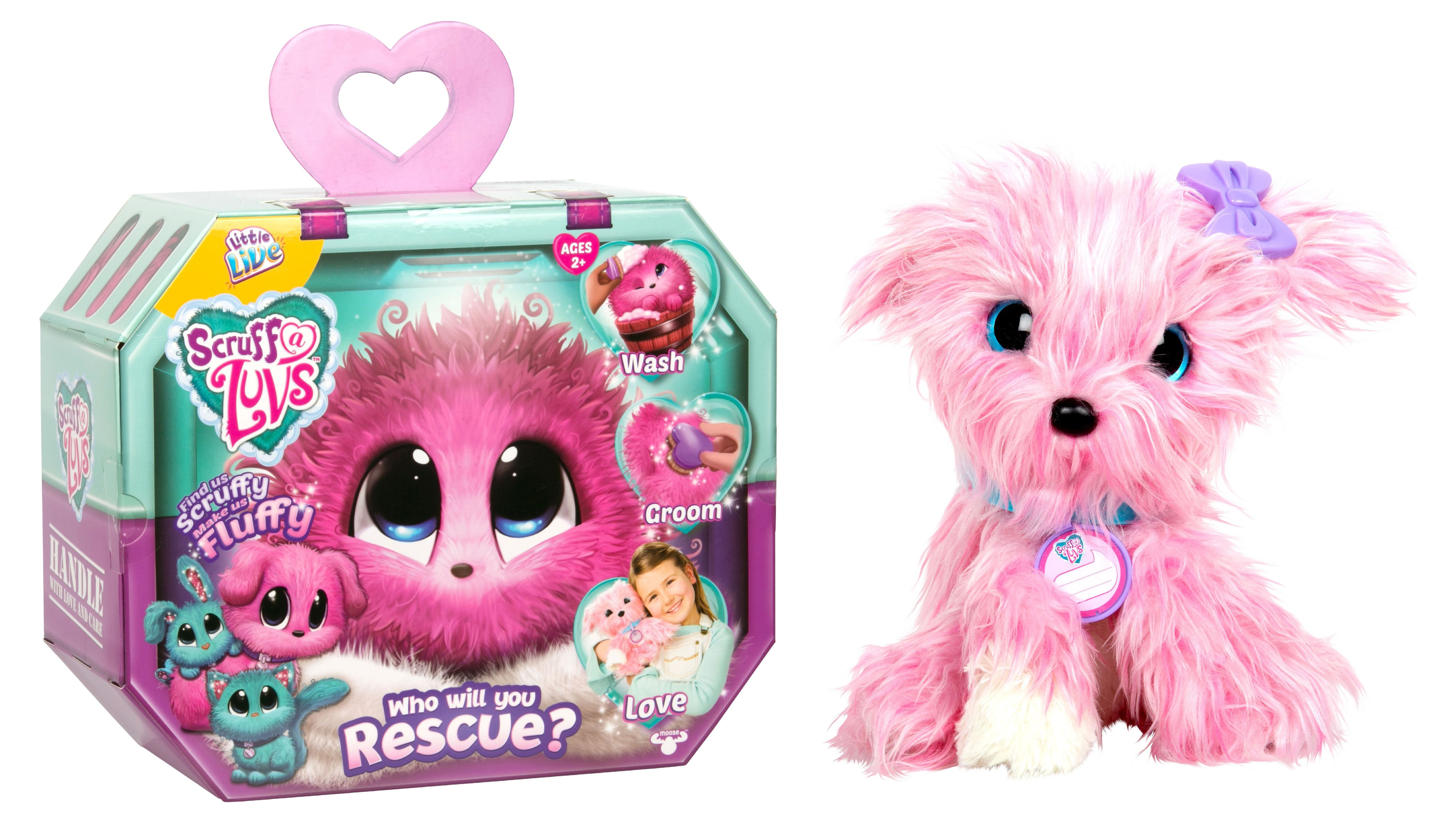 Little Live Scruff-a-Luvs™ Plush Mystery Rescue Pet, Pink - image 1 of 16