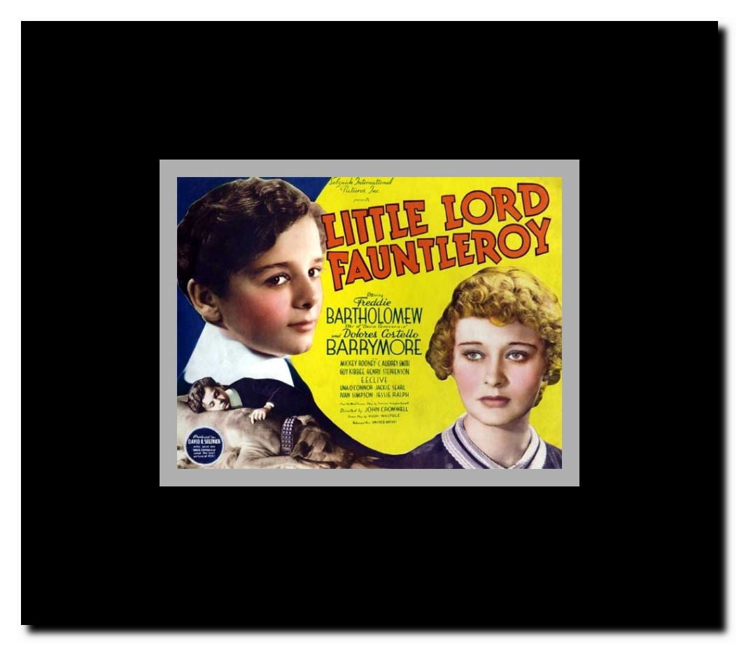 Little Lord Fauntleroy Framed Movie Poster