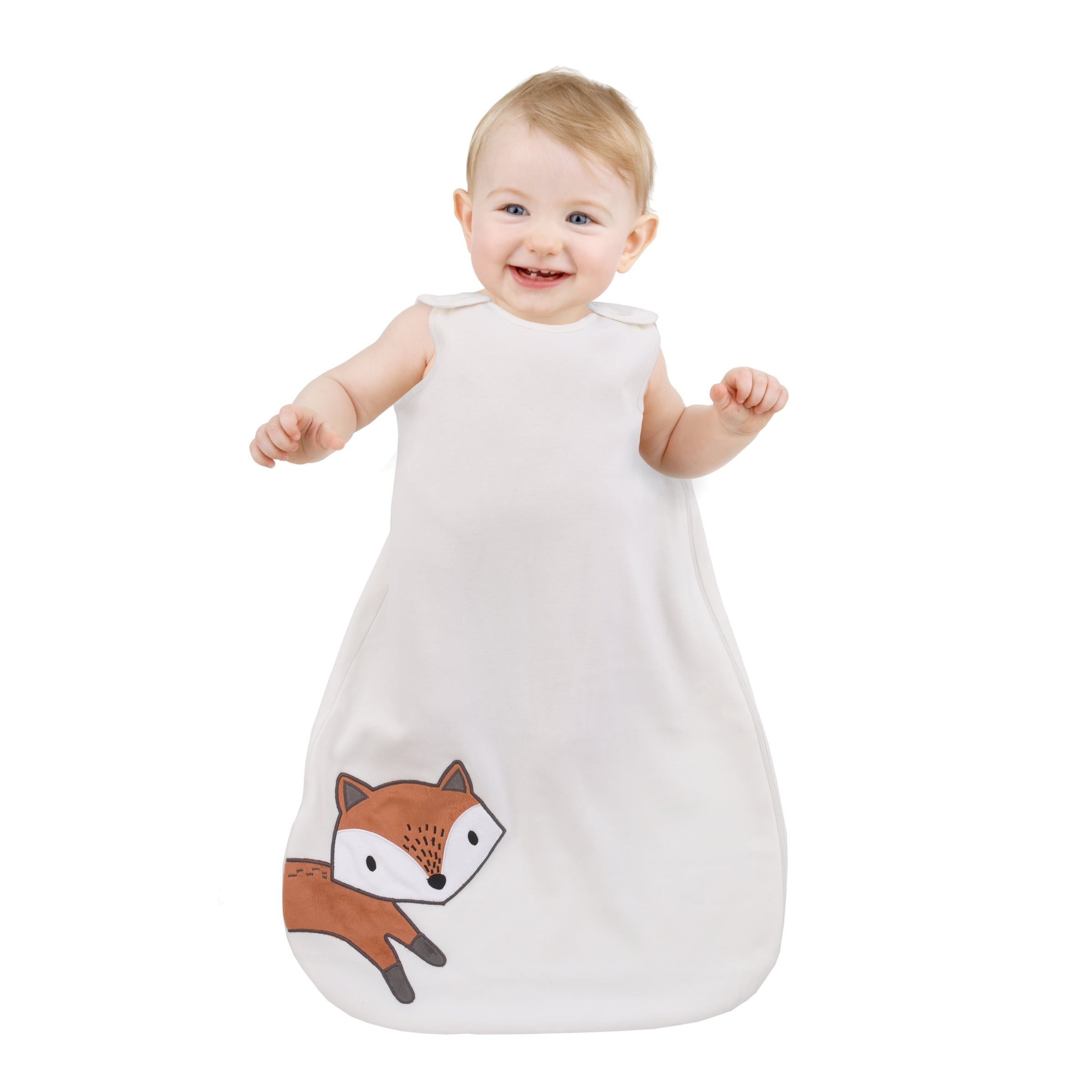 Little Love by NoJo Fox Ivory Fleece Wearable Blanket, Medium 612