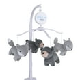 thumbnail image 1 of Little Love by NoJo Little Man Cave Grey Fox, Bear, Plush Musical Mobile, Infant Nursery, Boy, 1 of 6