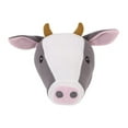 thumbnail image 1 of Little Love by NoJo Plush Fleece Cow Head Wall Décor, 1 of 5