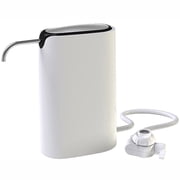 Little Luxury Smart Countertop Drinking Water Filter System, Includes 2 Filters with Carbon Filter, Reduces Lead, Chlorine and More, White