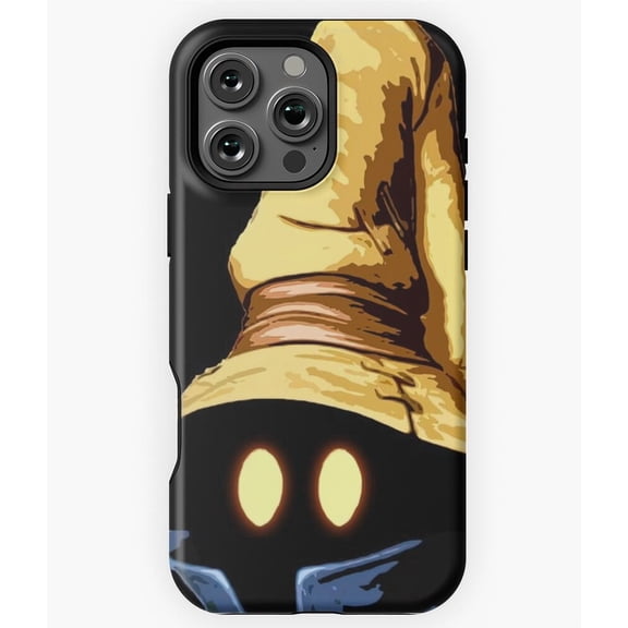 Little Mage Vivi Black Mage Art M0580 Phone Case for iPhone 17 16 15 14 13 12 11 Pro Max