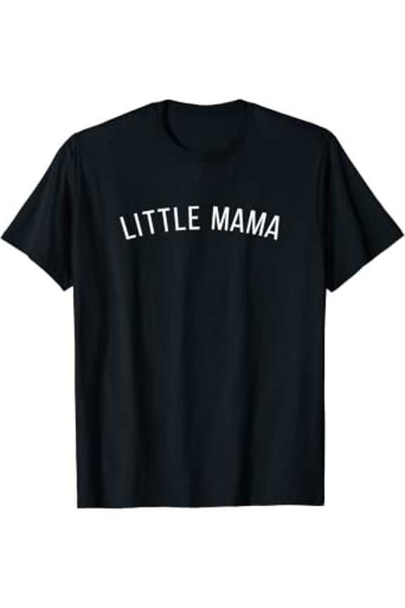 Little Mama Mom Minimalist Nostalgic Gift T-Shirt