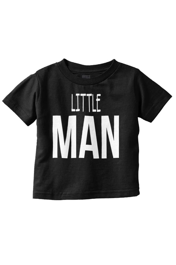 Little Man Cute Adorable Son Grandson Youth T Shirt Tee Boys Infant Toddler Brisco Brands 2T