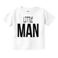 thumbnail image 1 of Little Man Cute Adorable Son Grandson Youth T Shirt Tee Boys Infant Toddler Brisco Brands 3T, 1 of 5