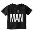 thumbnail image 1 of Little Man Cute Adorable Son Grandson Youth T Shirt Tee Boys Infant Toddler Brisco Brands 4T, 1 of 5