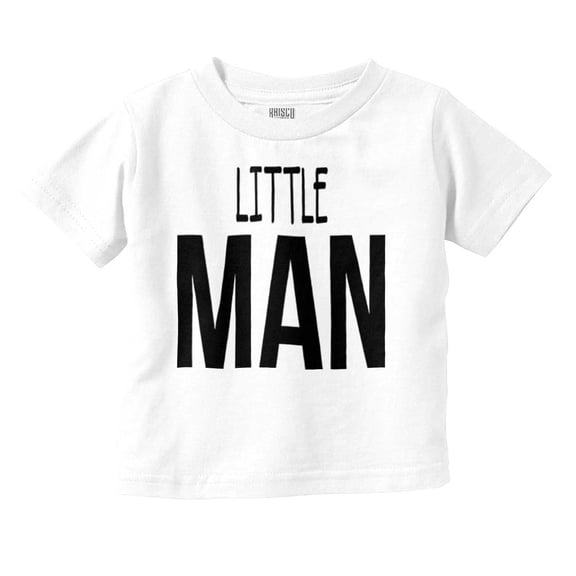 Little Man Cute Adorable Son Grandson Youth T Shirt Tee Boys Infant Toddler Brisco Brands 4T