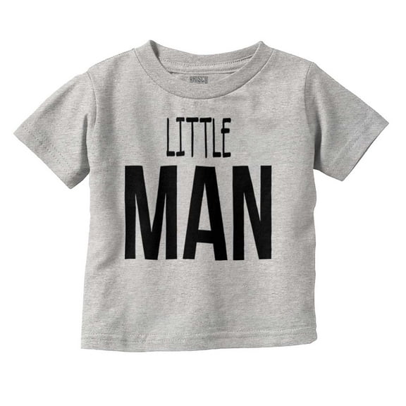 Little Man Cute Adorable Son Grandson Youth T Shirt Tee Boys Infant Toddler Brisco Brands 4T