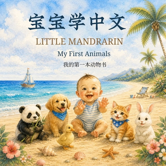 Little Mandarin: My First Animals, (Paperback)