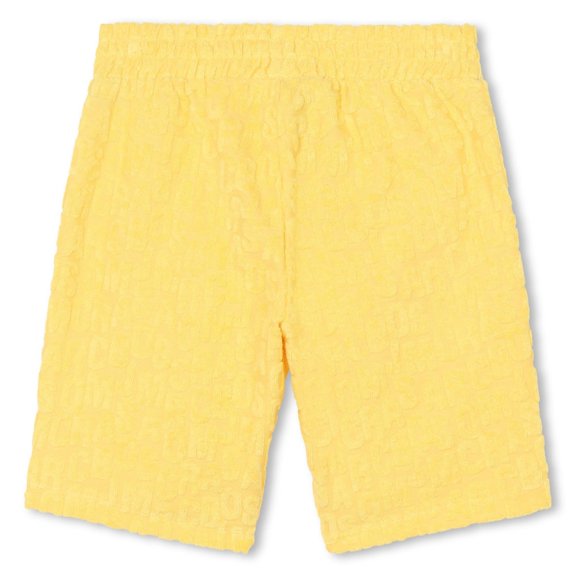 Little Marc Jacobs Logo-Embossed Towelling-Finish Cotton-Blend Shorts, Size 10