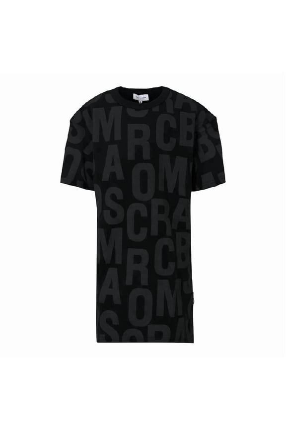 Little Marc Jacobs Monogram Logo Cotton Dress, Size 8Y