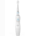 thumbnail image 1 of Little Martin's: Baby Electric Toothbrush - Blue - Sonic Vibration, Flashing Lights, Timer, 2 Soft Bristle Heads, Gentle Cleaning, Kids Oral Care, 1 of 12
