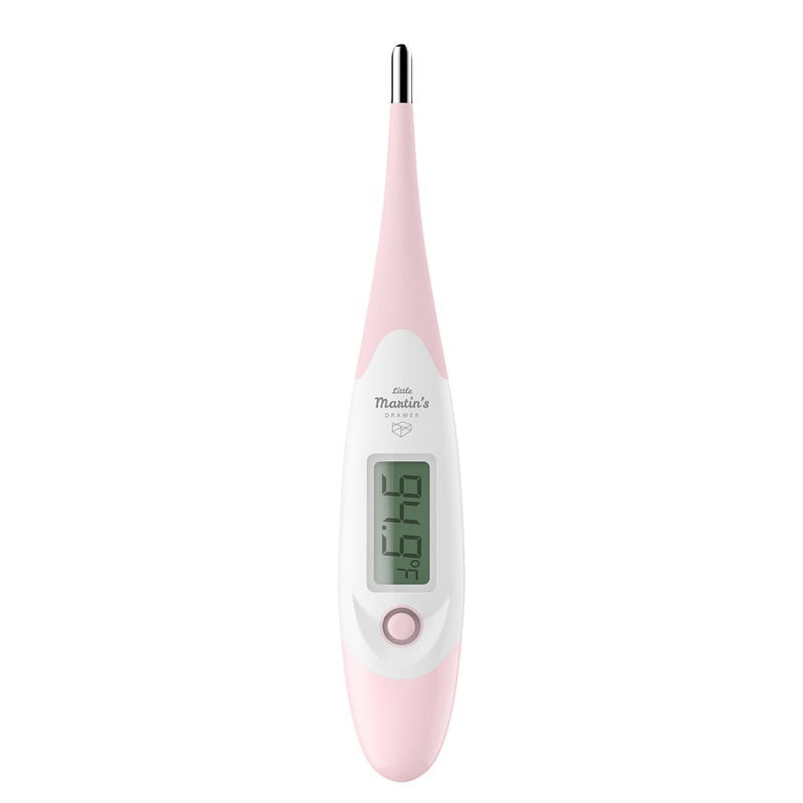 Little Martin's Drawer Digital Medical Thermometer for Oral Armpit & Rectal Temperature