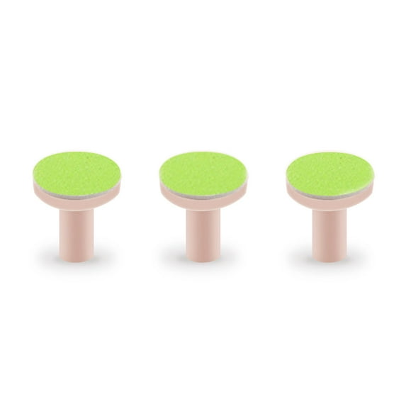 Little Martin's Drawer Electric Baby Nail Trimmer File Replacement Heads, Baby Supplies, 3PCs - Green