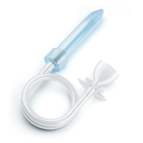 Little Martin's: Baby Booger Sucker - Blue - Reusable Mucus Sucker, Gentle & Quick, Clears Congestion, Safe Infant Care, Suction Vacuum, Nose Cleaner