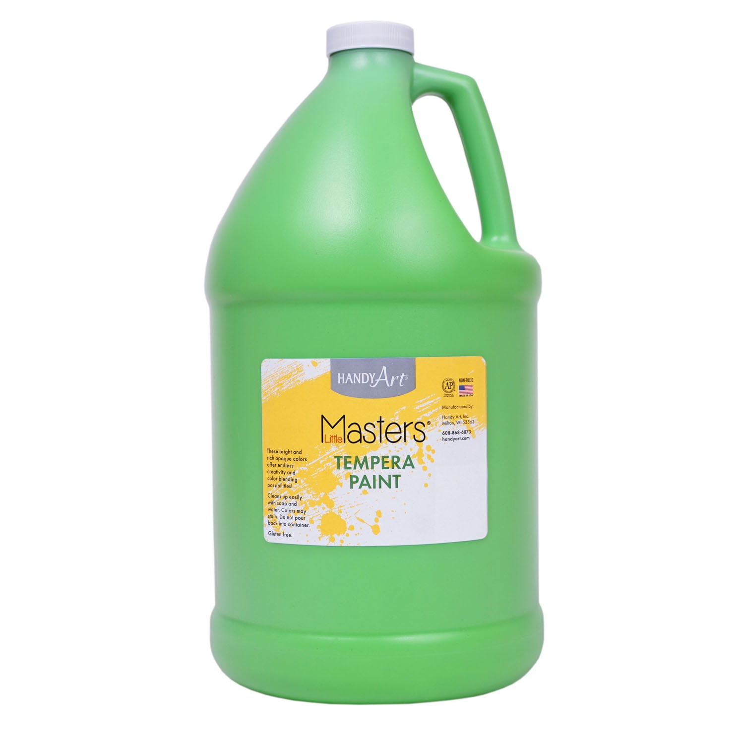 Handy Art Little Masters Tempera Paint, Light Green, Gallon