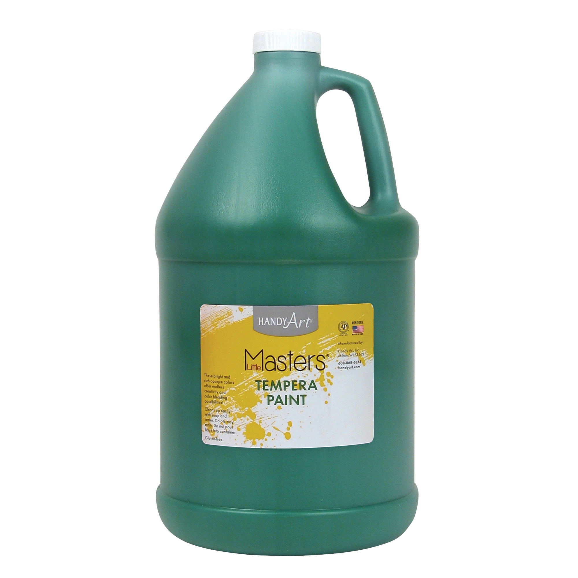 Little Masters? Tempera Paint, Green, Gallon