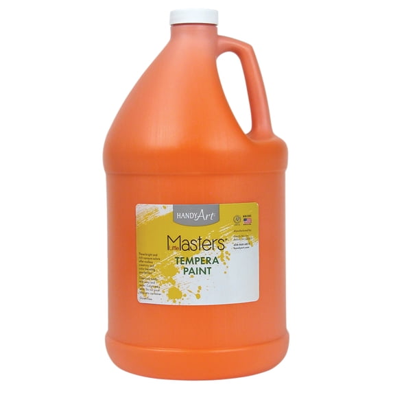Little Masters™ Tempera Paint, Orange, Gallon