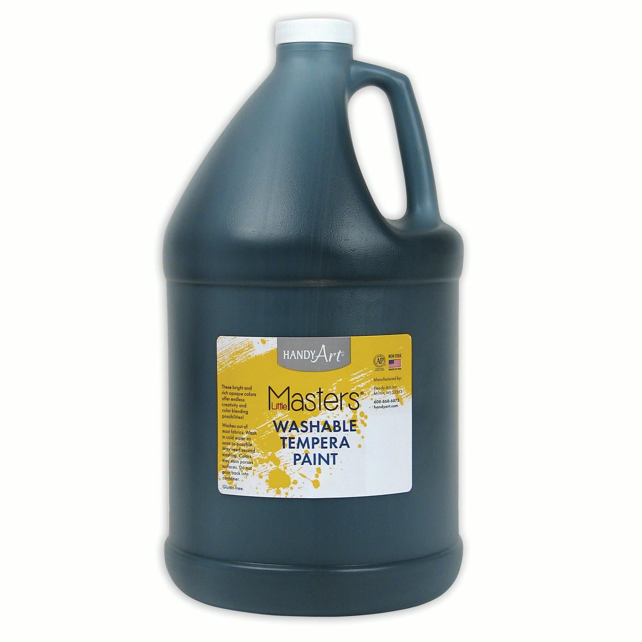Little Masters? Washable Paint, Black, Gallon
