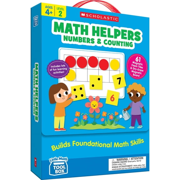 Scholastic Little Math Tool Box: Math Helpers: Numbers & Counting: Builds Foundatio (Paperback)