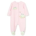 thumbnail image 1 of Little Me Sweet Frogs Footie, 1 of 4