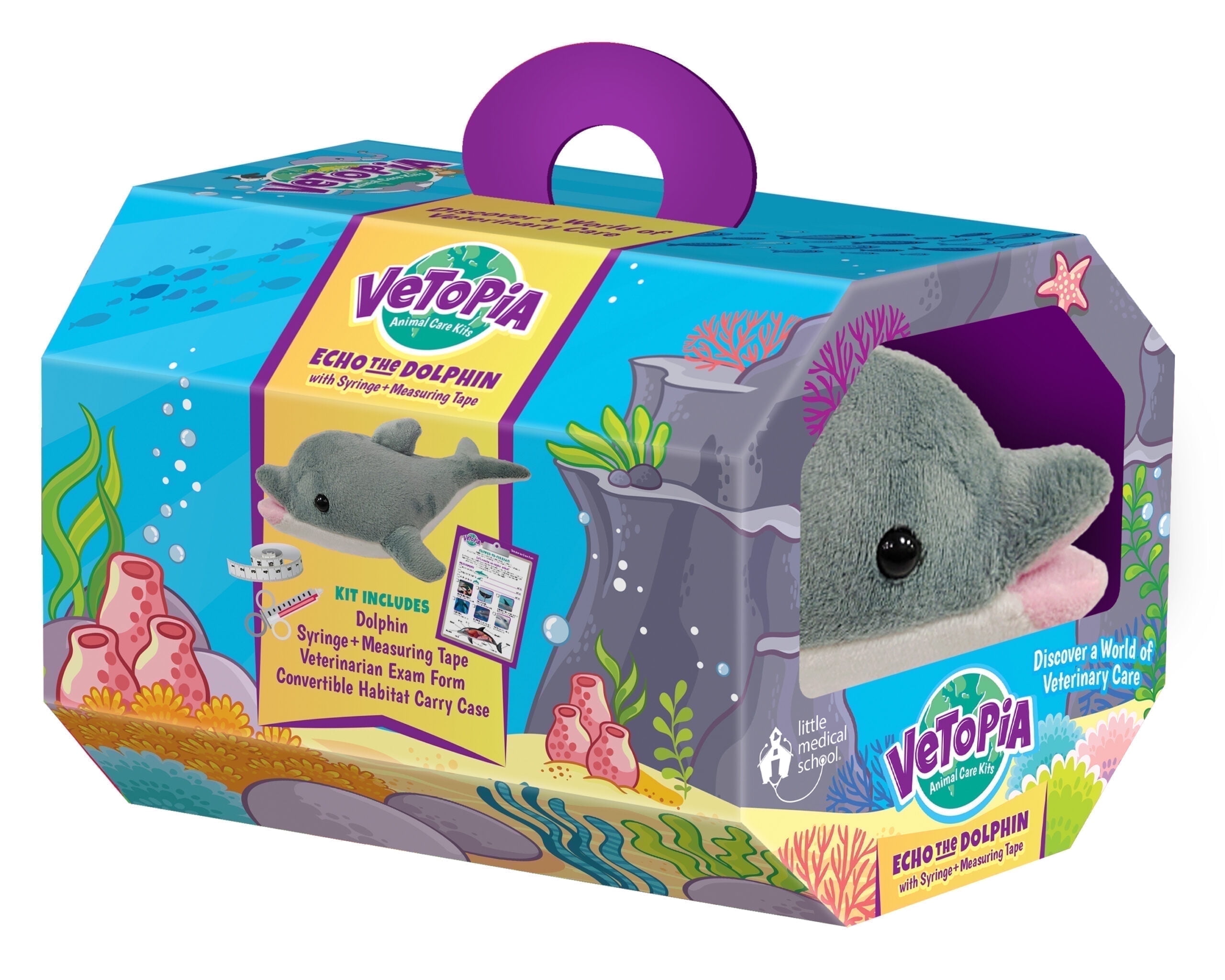 Little Medical School Echo the Dolphin Activity Kit, Child, Ages 6+ Years, 1 Count
