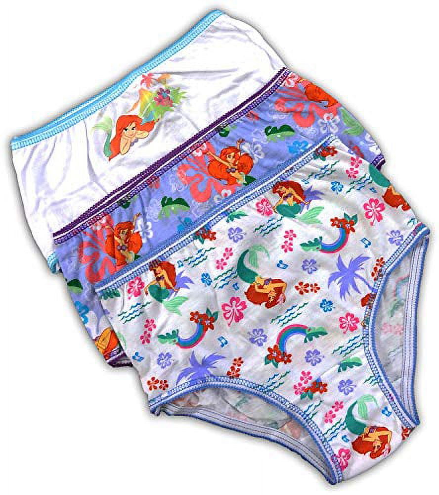 Little Mermaid Ariel Underwear,2T/3T