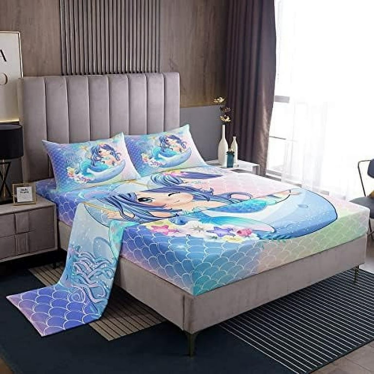 Little mermaid bedding full size sales