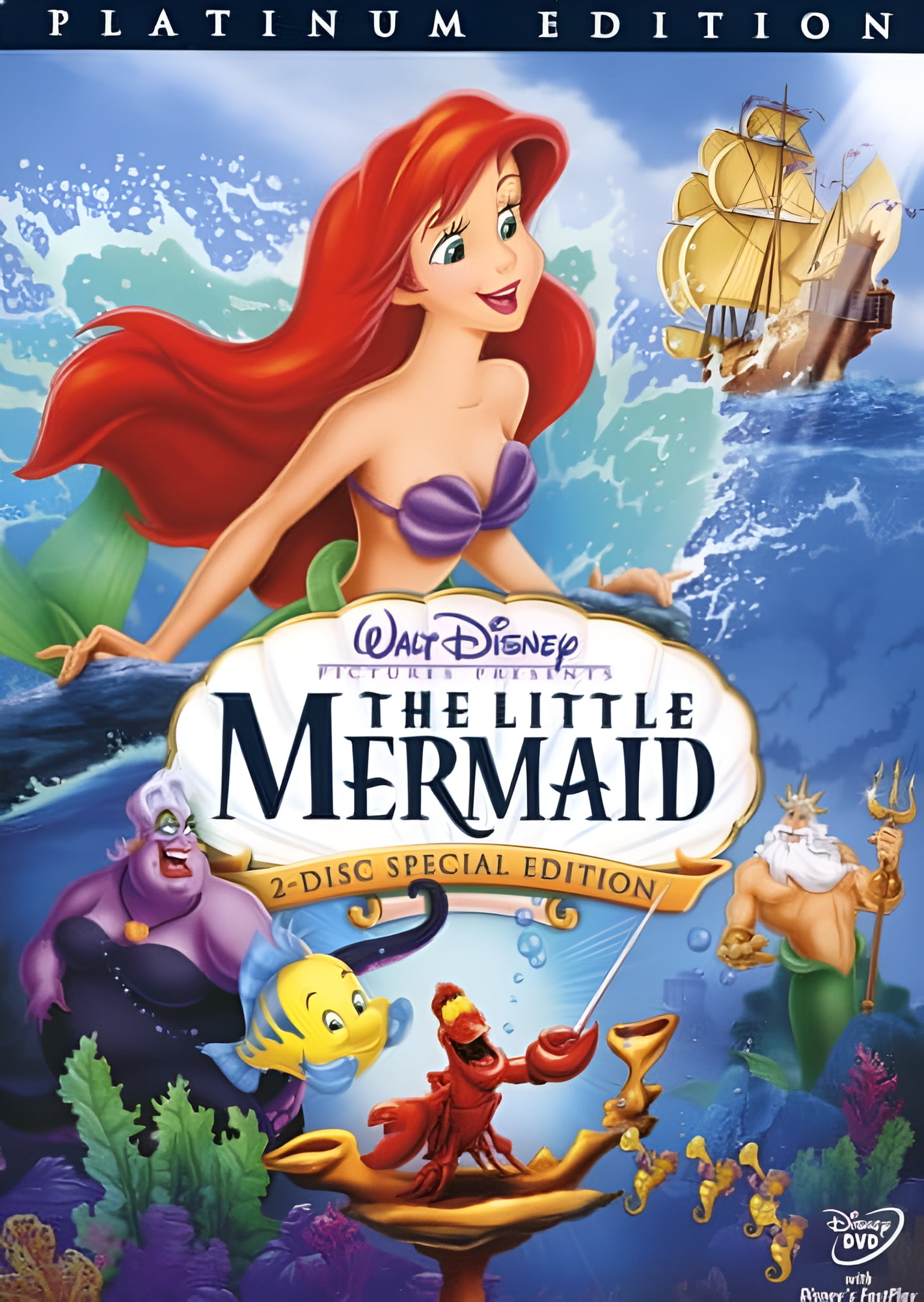 BUENA VISTA HOME ENTERTAINMENT Little Mermaid (DVD)