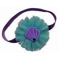 thumbnail image 1 of Little Mermaid Inspired Elastic Baby & Toddler Headband, 1 of 1