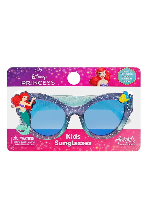Little Mermaid Purple and Blue Gradient Cat Eye Sunglasses