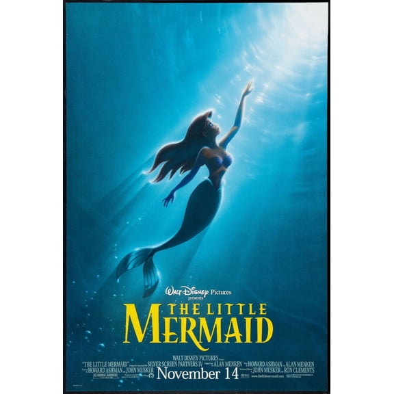 Little Mermaid The Poster Giclee Print 27inx40in for any room 27x40 Square Adults Best Posters