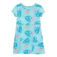 thumbnail image 1 of Little Mermaid Toddler Girl Print Skater Dress, Sizes 12M-5T, 1 of 5