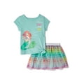 thumbnail image 1 of Little Mermaid Toddler Girls' Skirt Set, 1 of 4
