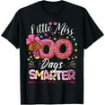 thumbnail image 1 of Little Miss 100 Days Smarter 100th Day of School T-Shirt Shirts, 1 of 4