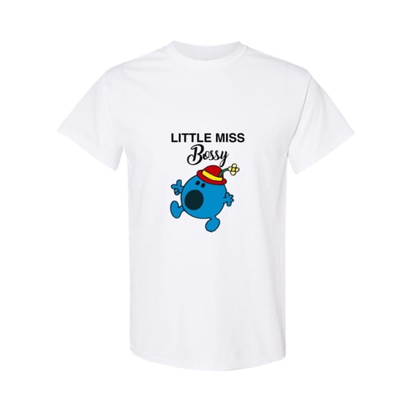 Little Miss Bossy A Funny Attitude And Sarcastic Humor Quote Unisex T-Shirt, up to size 5XL