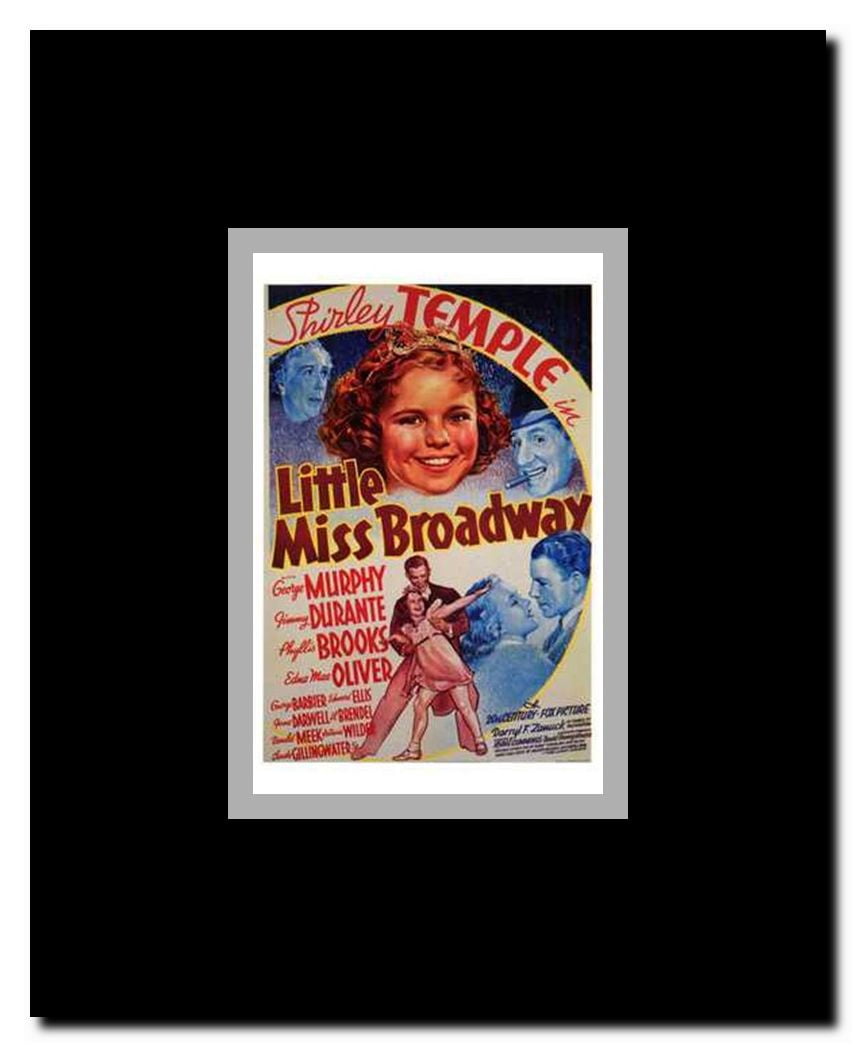 Little Miss Broadway Framed Movie Poster