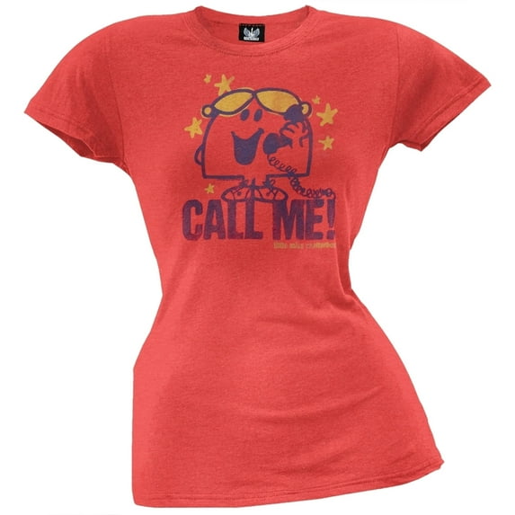 Little Miss Chatterbox - Call Me Vintage Juniors T-Shirt - Medium
