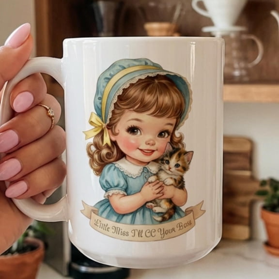 Little Miss Iamp39ll CC Your Boss Work Coffee Mug Funny Corporate Sarcastic Humor Mug 11 o