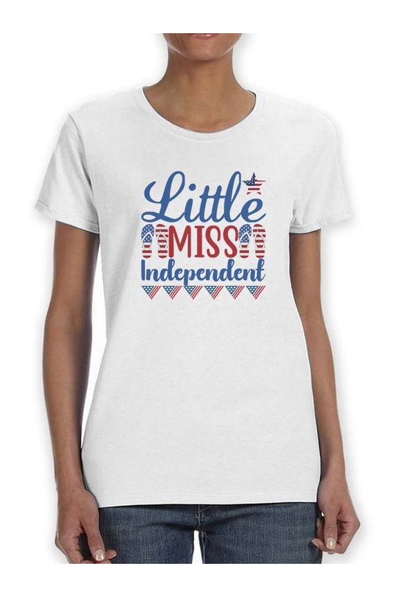 Little Miss Independent T-Shirt Women -Image by Shutterstock, Female Large