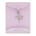 thumbnail image 1 of Little Miss June Crown Birthstone Necklace, 1 of 1