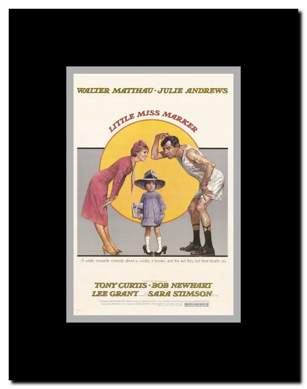 Little Miss Marker Framed Movie Poster