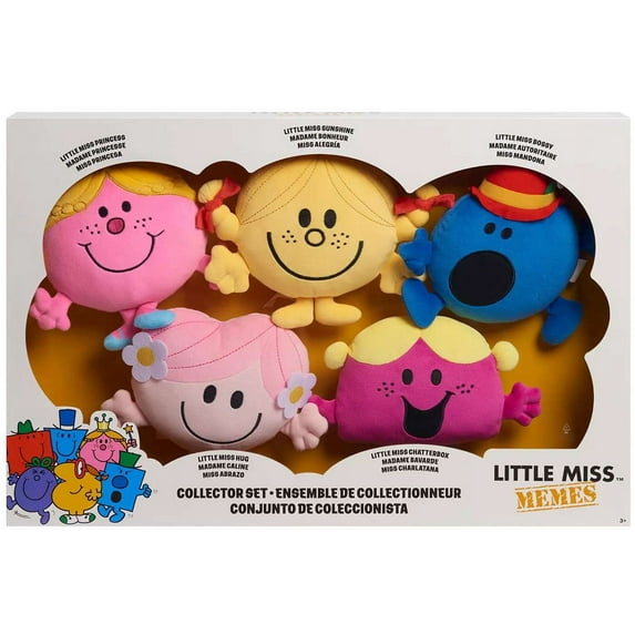 Little Miss Memes Collector Set Plush 5-Pack