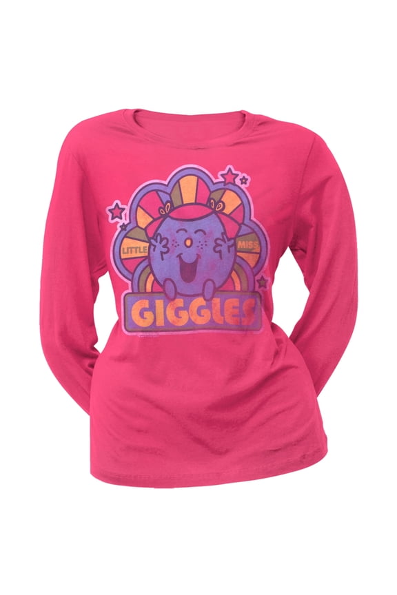 Little Miss - Miss Giggles Juniors Long Sleeve T-Shirt - X-Large